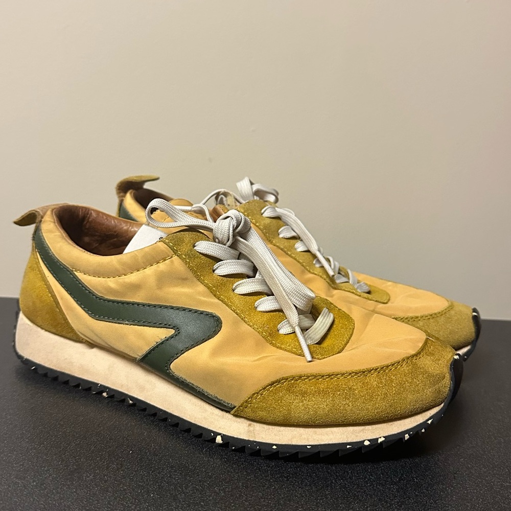 rag & bone Yellow and Green Athletic Shoes
